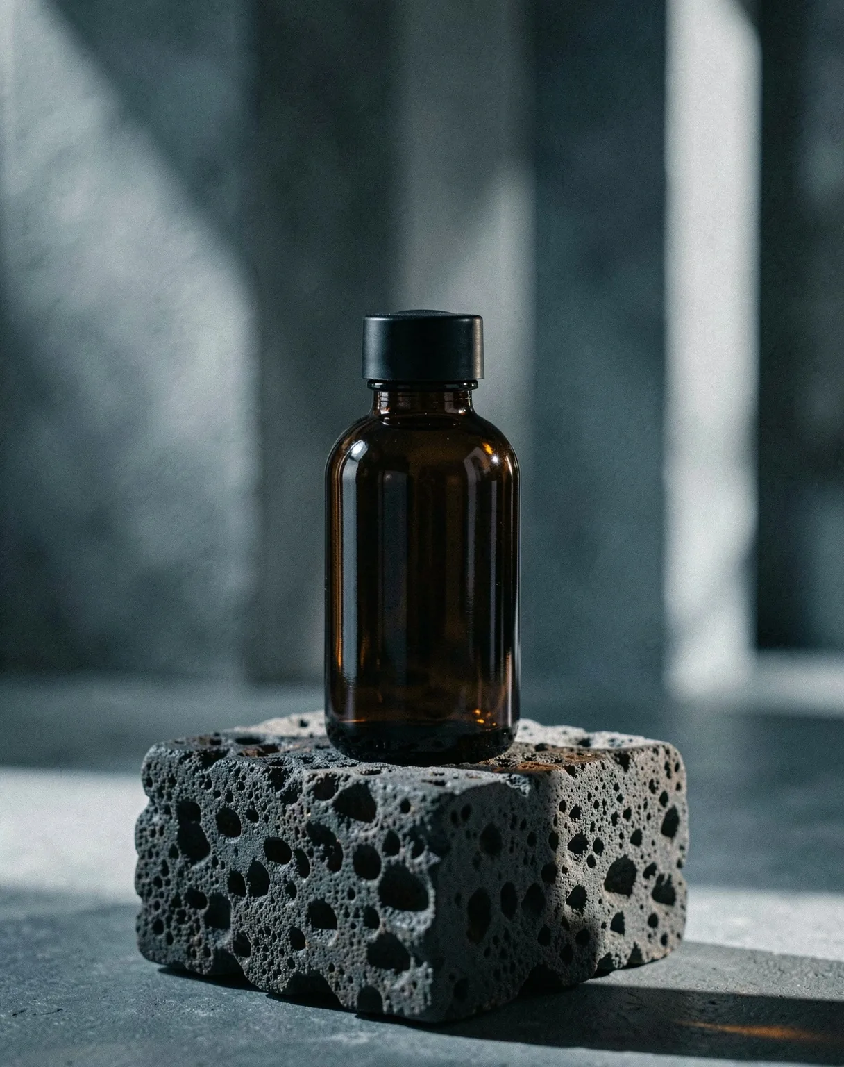 Premium apothecary glassware representing wellness discipline